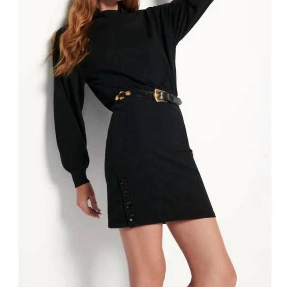 NWOT Nation Ltd Lisa Dress Black Size XS